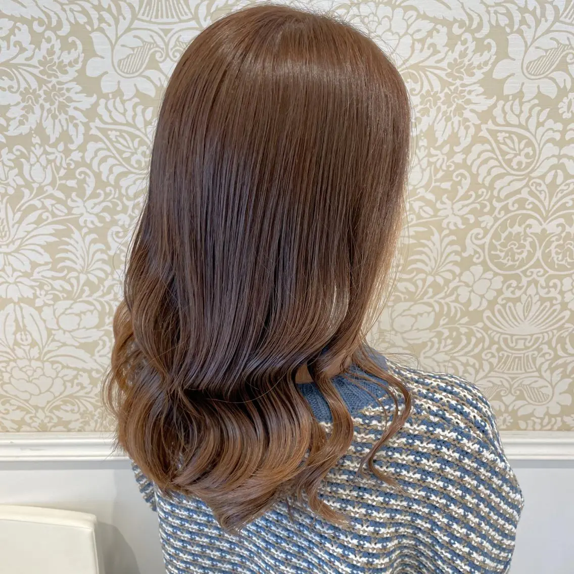 ロング カラー 髪質改善カラー💎 オオネヨシナリのヘアスタイル