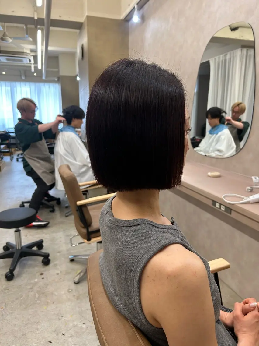 ショート カット✂️ 千夏のヘアスタイル