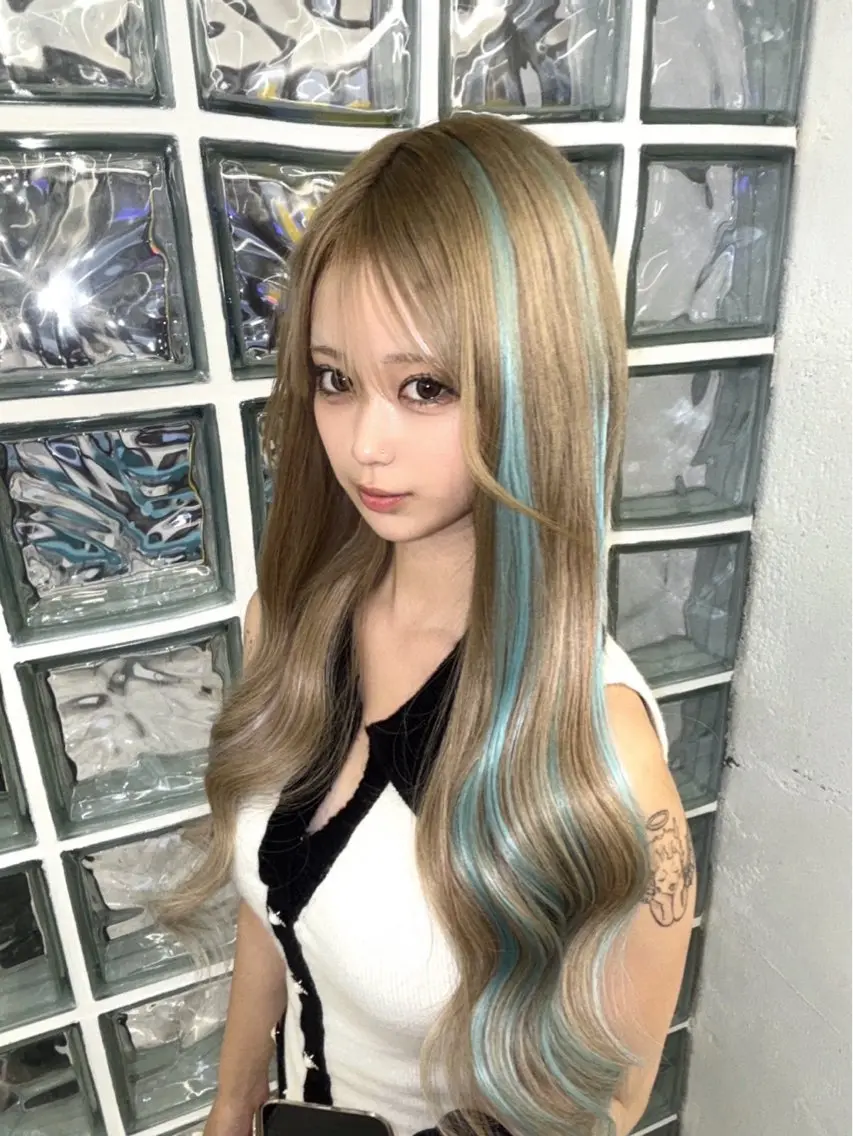 大人気🫧最高級シールエクステ.ロング(へそ上)80枚👼🏻の写真
