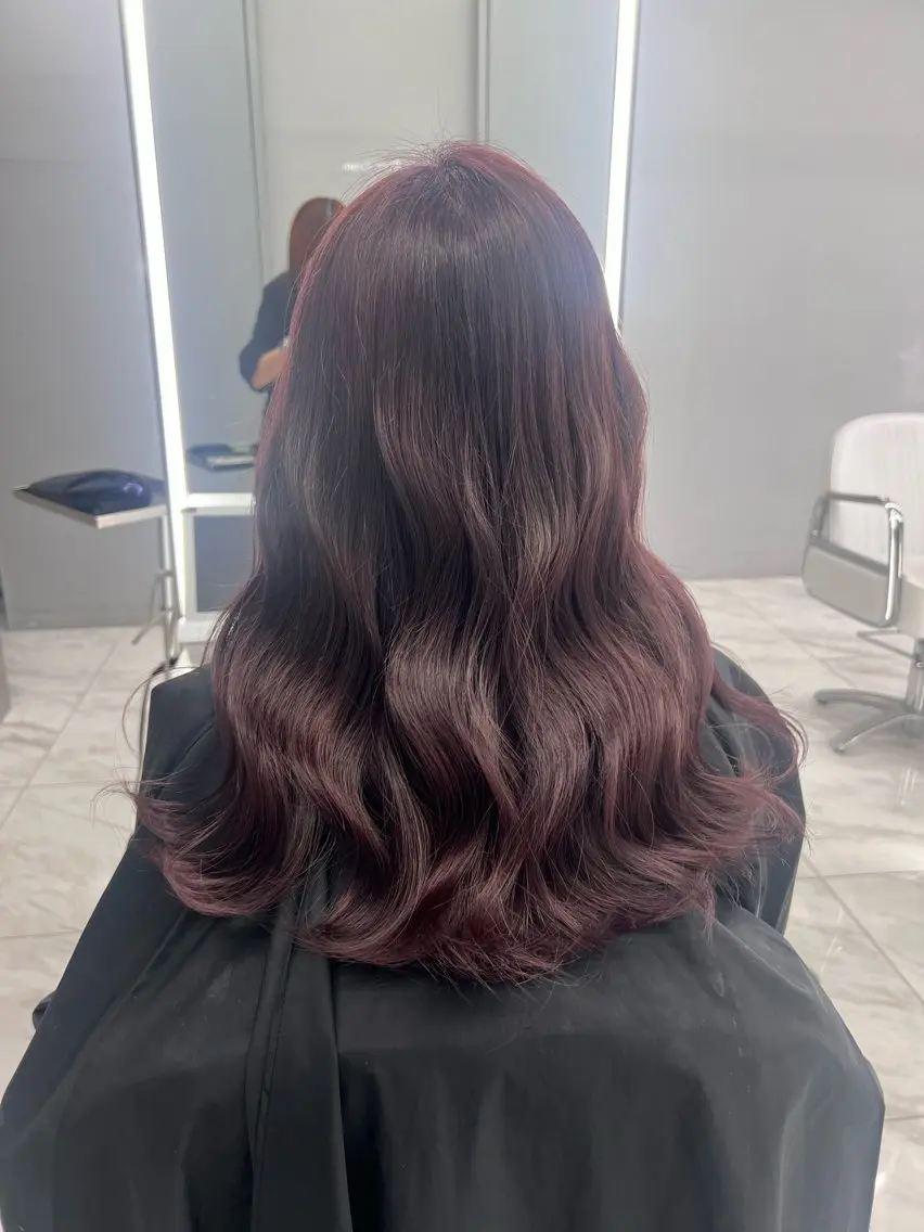 ロング カラー ヘアアレンジ ヘアカラー kayo吉祥寺カラー モデル募集中✨のヘアスタイル