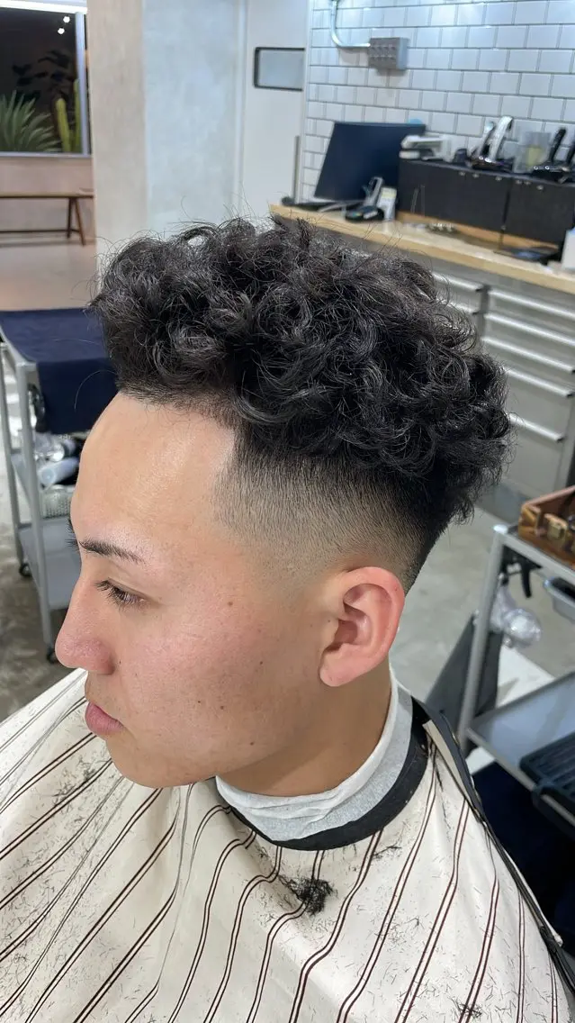 メンズ フェードカット ✂︎barber✂︎ Hideのヘアスタイル