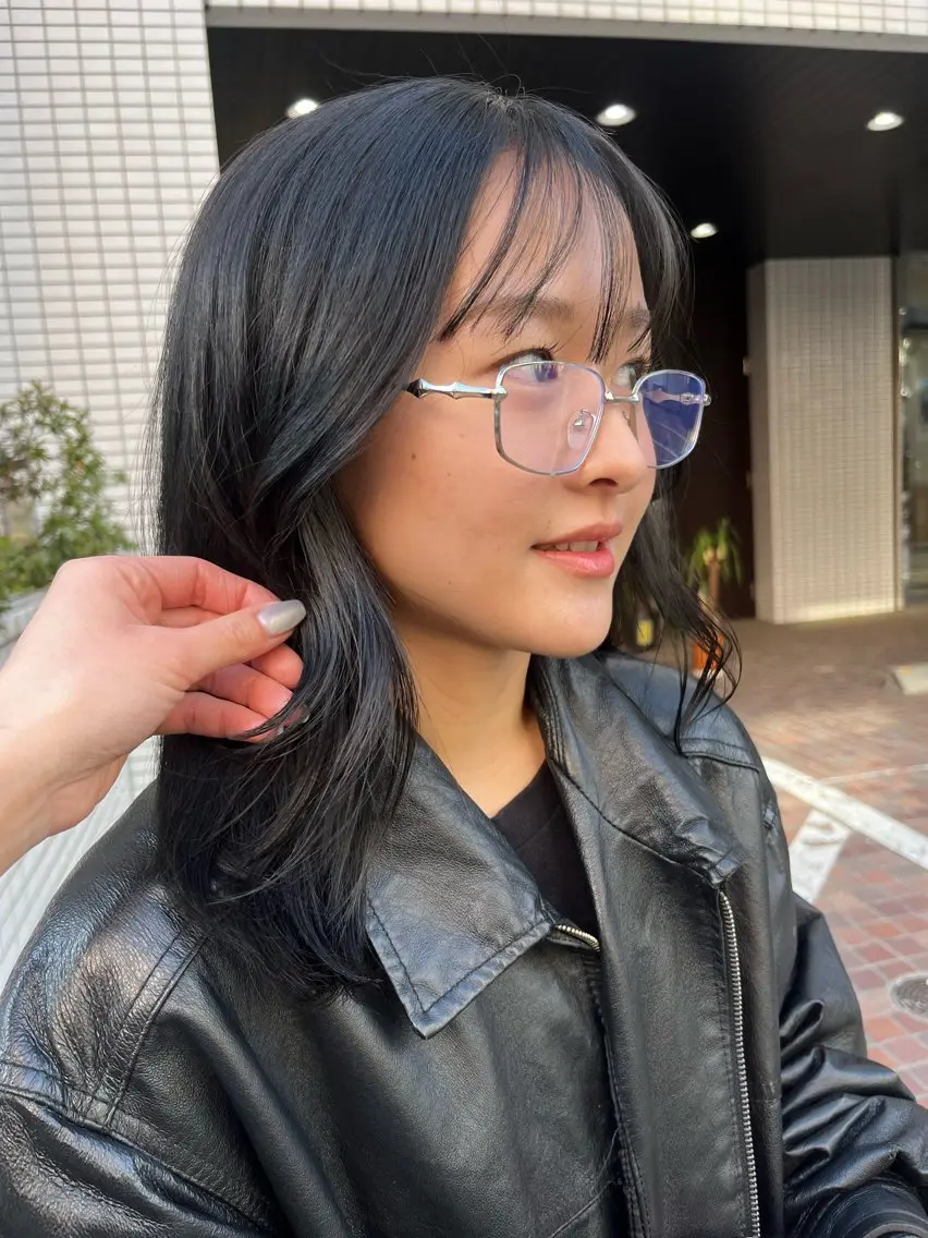 ミディアム カラー haruka kobayashiのヘアスタイル