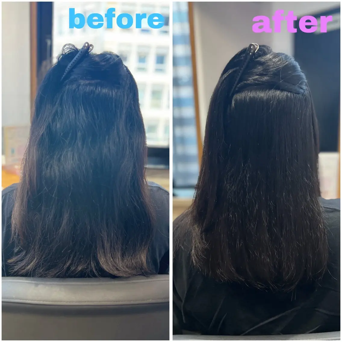 ミディアム ARMONY えりのヘアスタイル