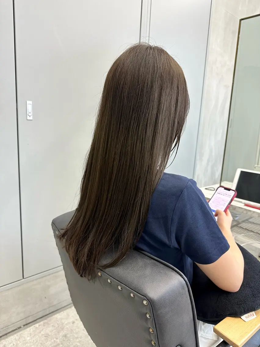 ロング カラー トリートメント ⭐️IAbyzina 渋谷 相原⭐️のヘアスタイル