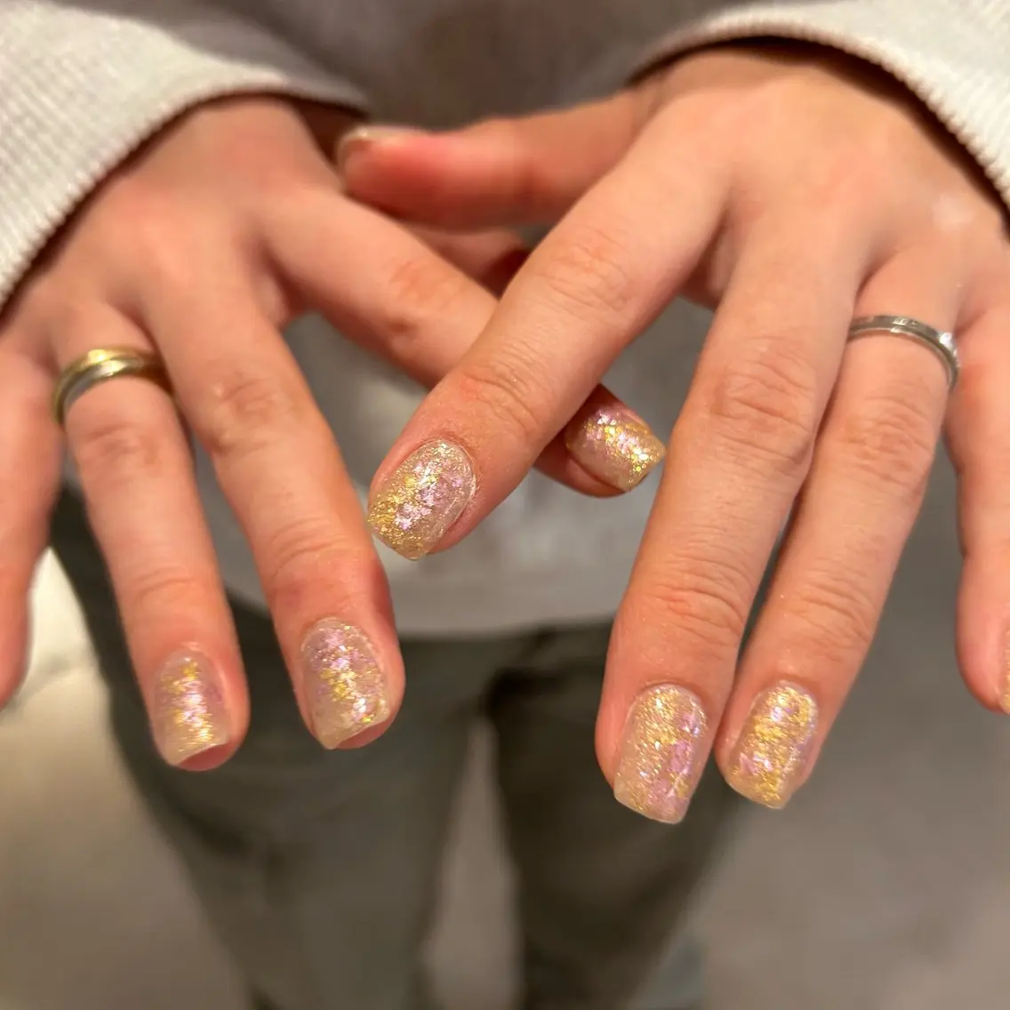 ★ one color ramenail 【オフなし】の写真