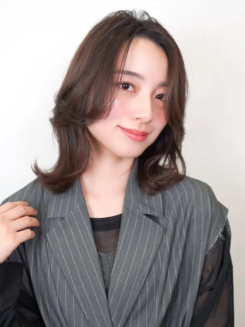 ミディアム lafithhair élanのヘアスタイル
