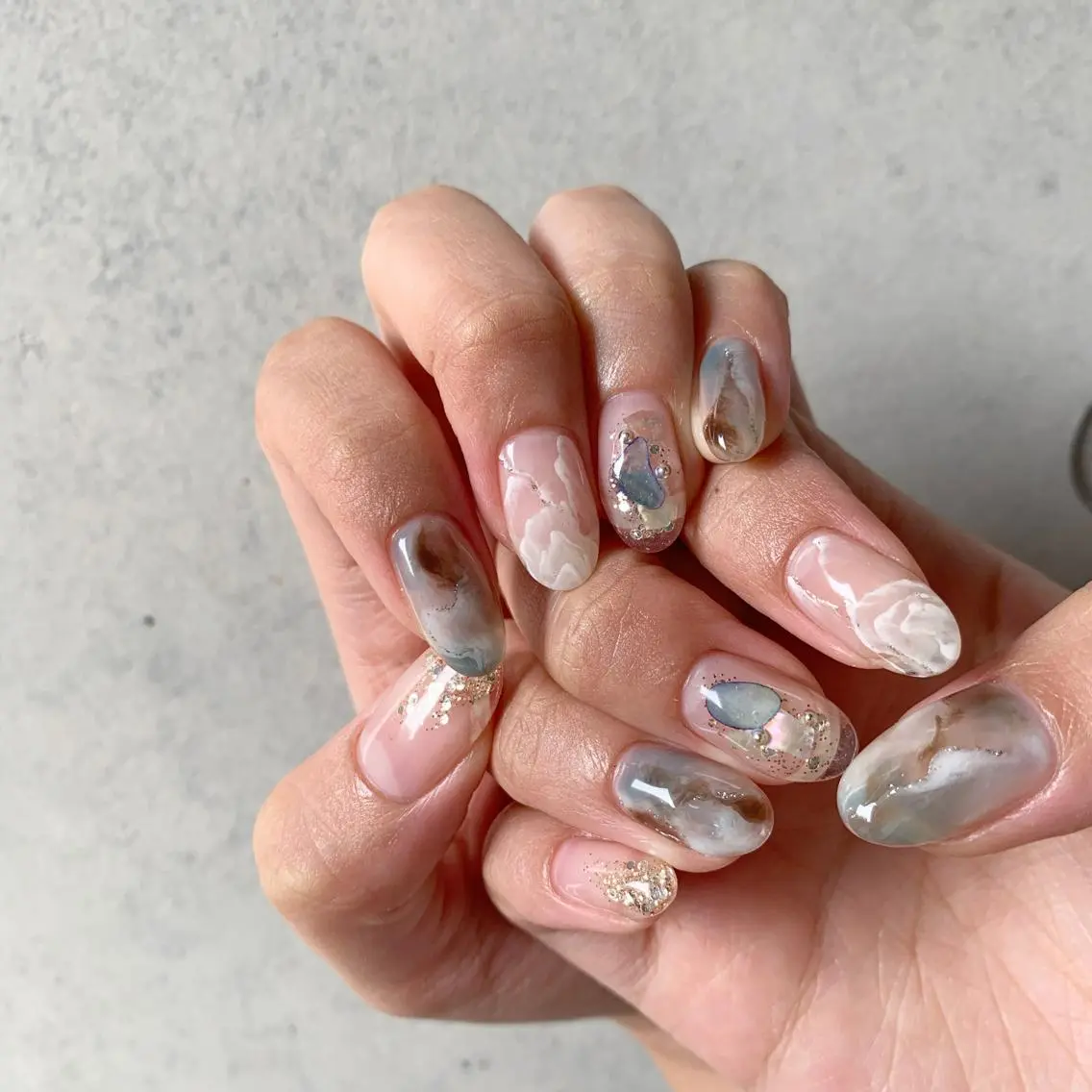 ネイル マツエク・マツパ ハンドネイル M. Shihoのネイルデザイン