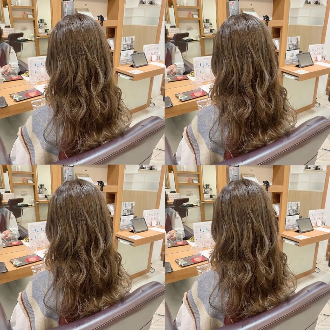 セミロング ヘアカラー トリートメント 【カラー指名No 1✨】HIBIKIのヘアスタイル