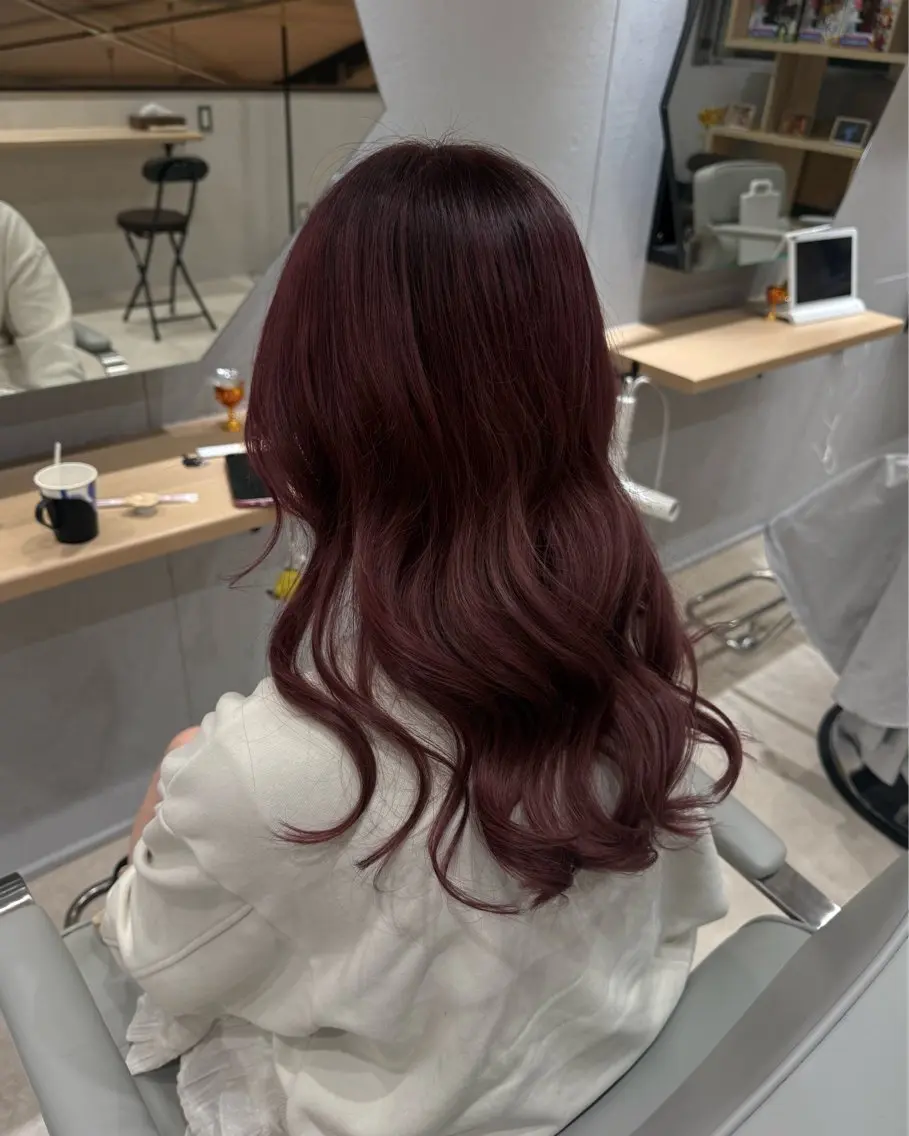 セミロング 🤍静岡/影島 李有/美容院🎀のヘアスタイル