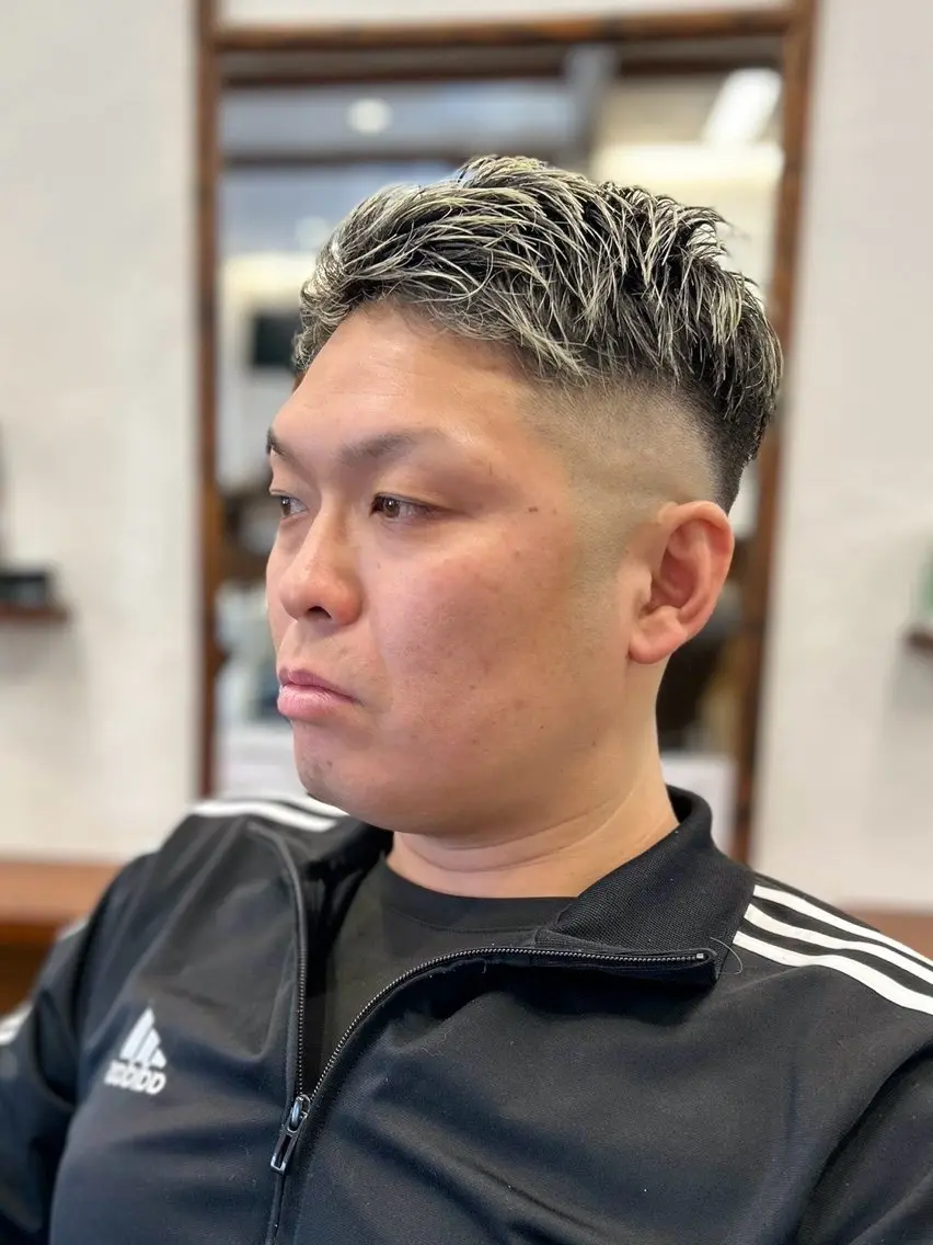 ショート メンズ 原内 太地のヘアスタイル