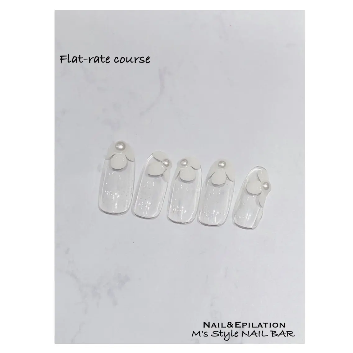 ネイル 成人式 フラワーネイル フットネイル フレンチネイル ジェルネイル ハンドネイル M's Style NAIL BARのネイルデザイン