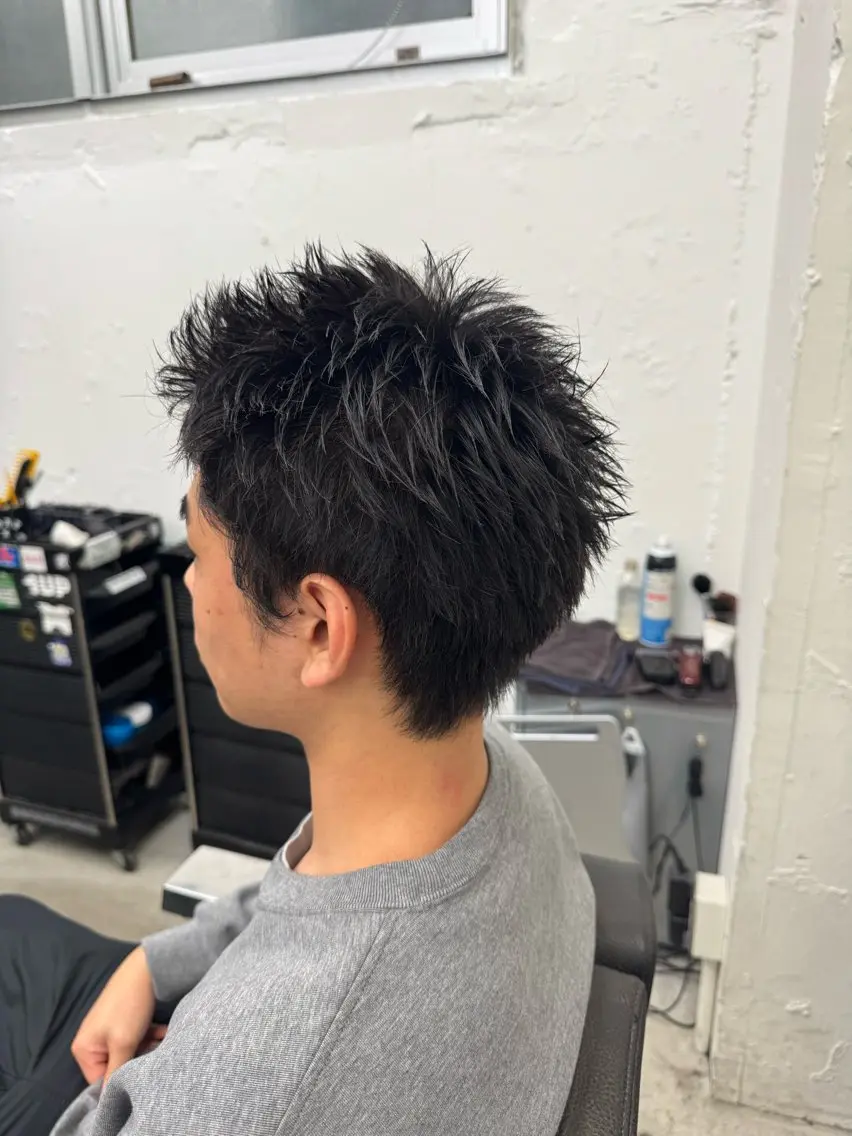 ショート メンズ メンズショート スパイキーショート ショートヘア カット トリートメント 💈メンズ特化💈 TASUKUのヘアスタイル