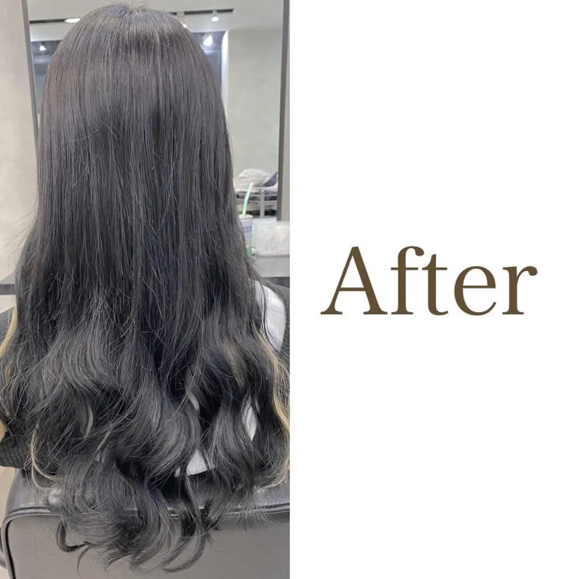 ロング カラー FAAM Tsuneのヘアスタイル