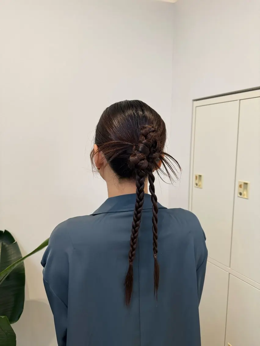 ヘアアレンジ ヘアセット 吉川 莉央のヘアスタイル