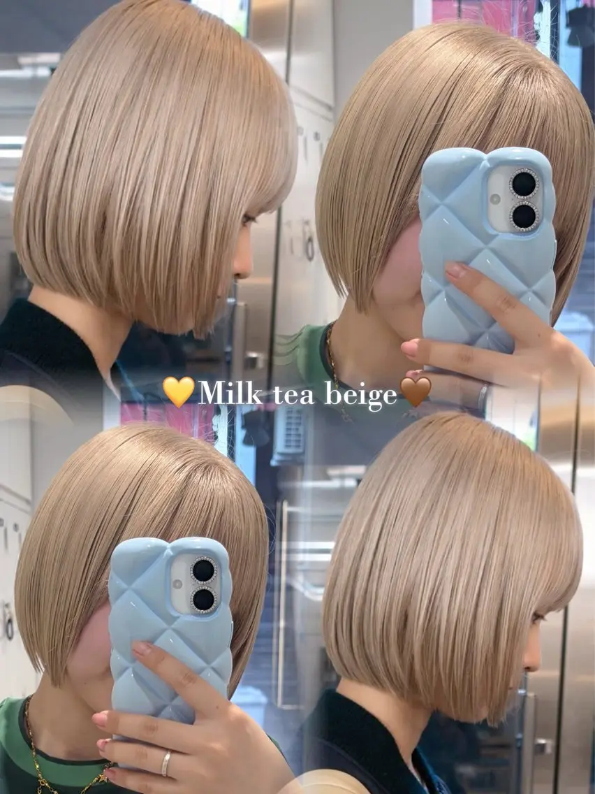 💛リタッチブリーチ➕ワンカラー✨の写真