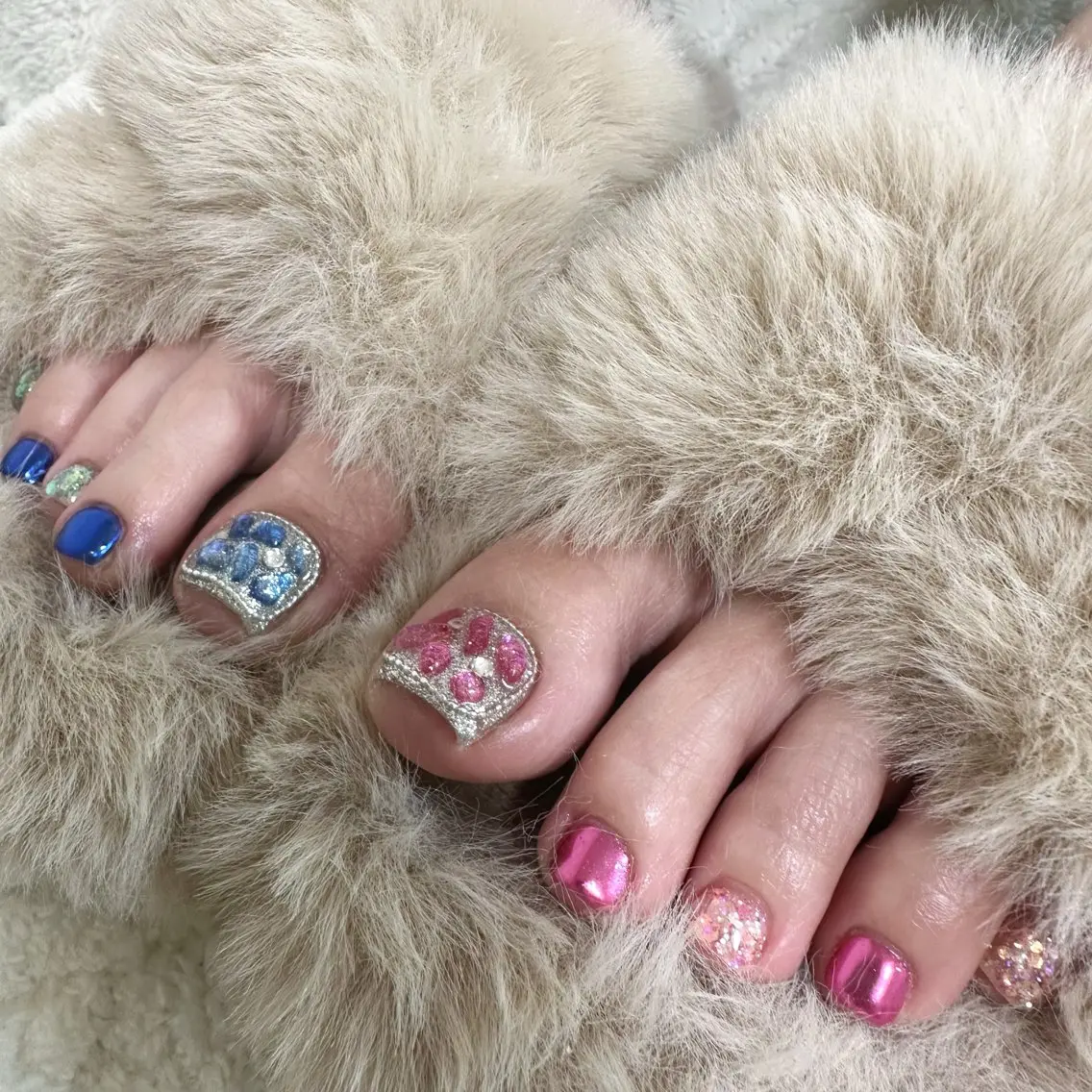【初回オフ無料♪】〖 foot 〗持ち込みデザインの写真