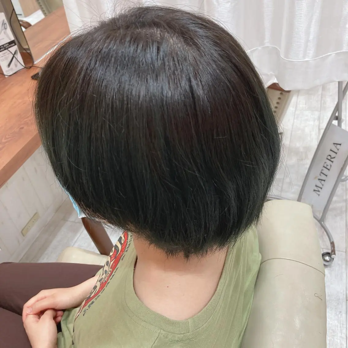 ショート ハイライト カット ヘアカラー トリートメント 上野湧太 髪質改善/艶カラーのヘアスタイル