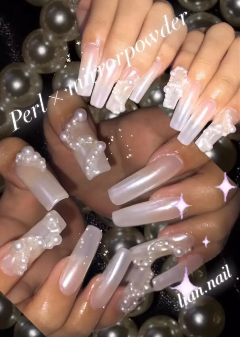 ネイル ミラーネイル Lian nailのネイルデザイン