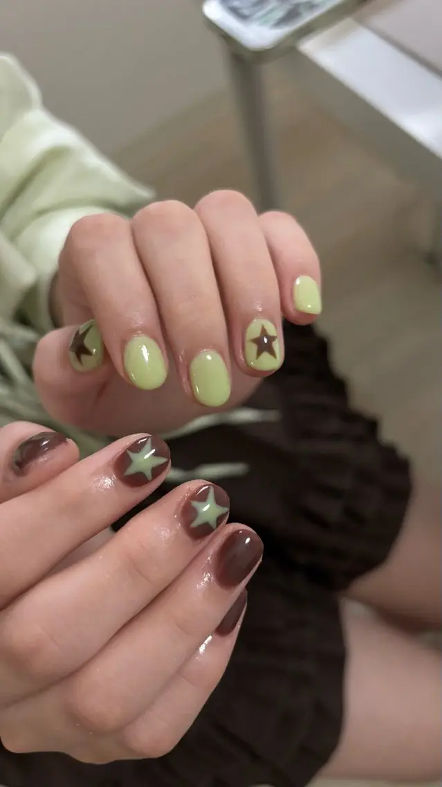 ネイル ブラウン ハンドネイル moufu.nail /sayaka 本町のその他イメージ