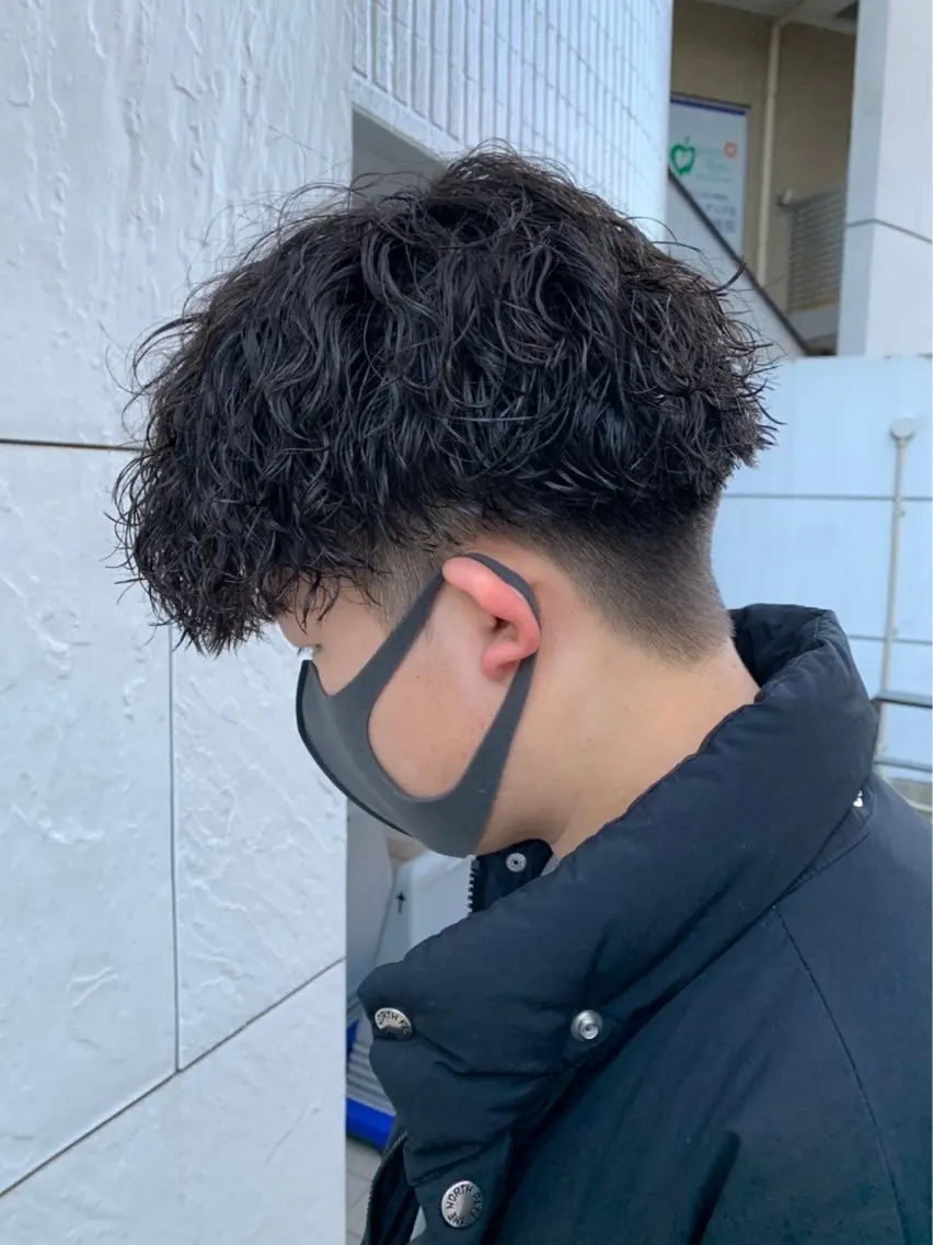 パーマ メンズ カット パーマ パーマ支持率No.1 ❤️🔥安成弾のヘアスタイル