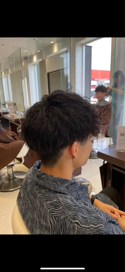 ショート パーマ メンズ ✂︎山﨑 涼太✂︎のヘアスタイル