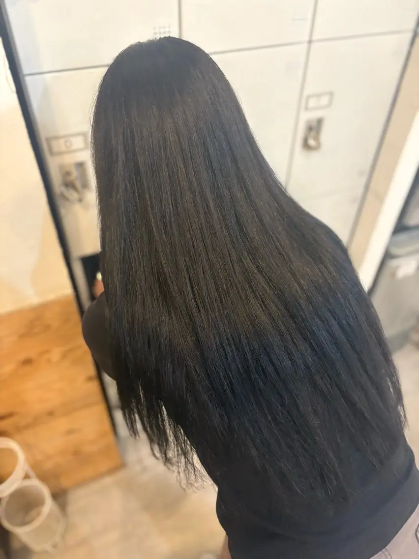 ワンカラー🤍+カット✂︎の写真