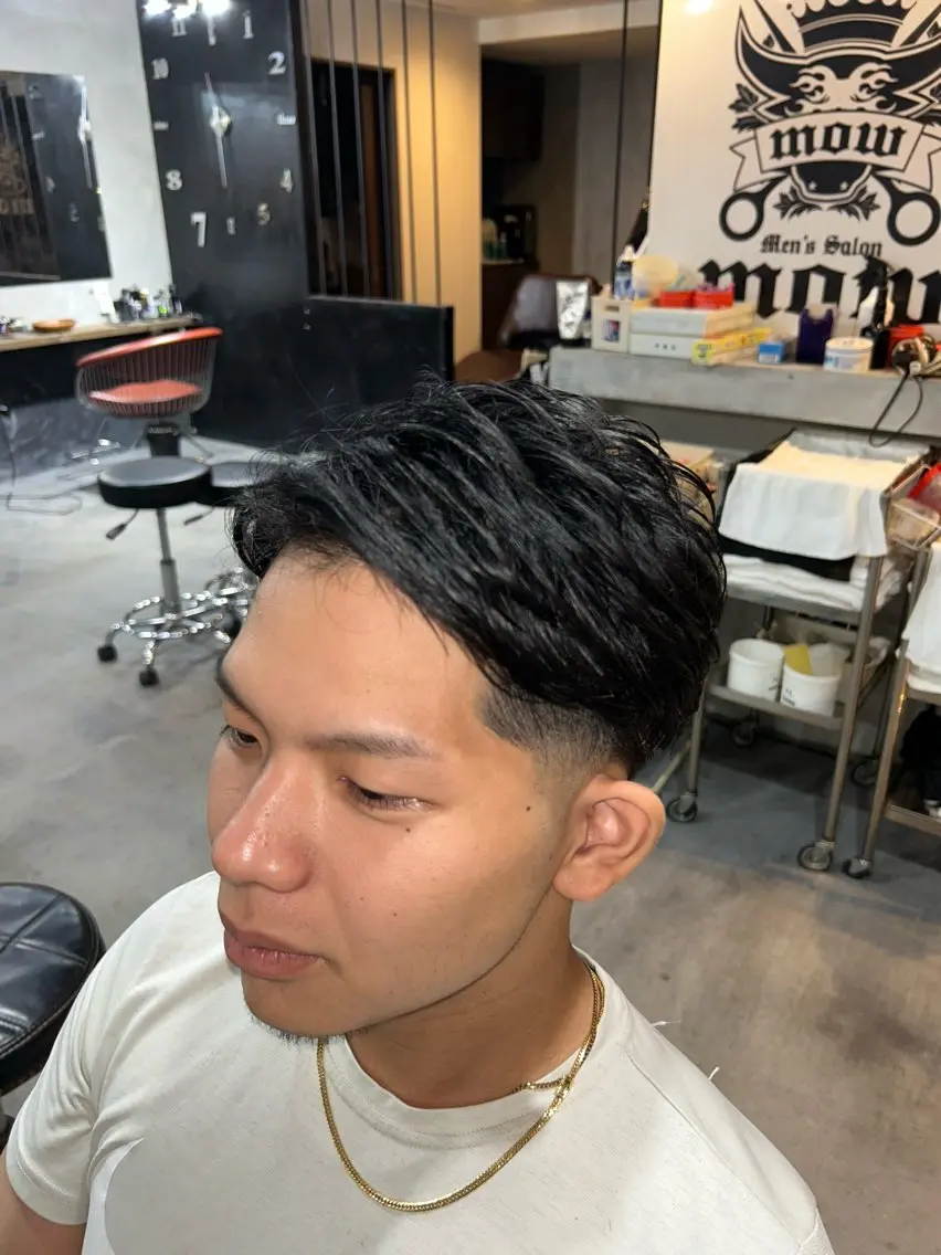 ショート メンズ 菅 大空翔のヘアスタイル