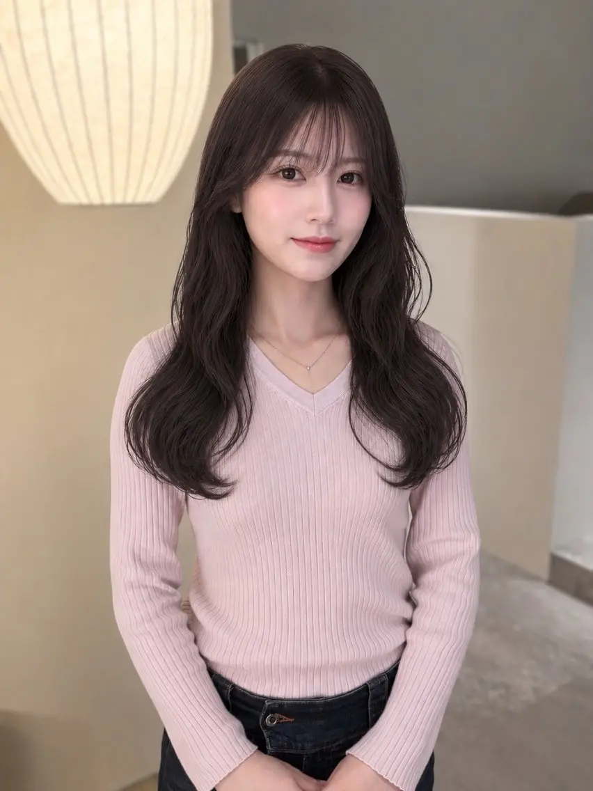 ロング カラー 吉田 幸季のヘアスタイル