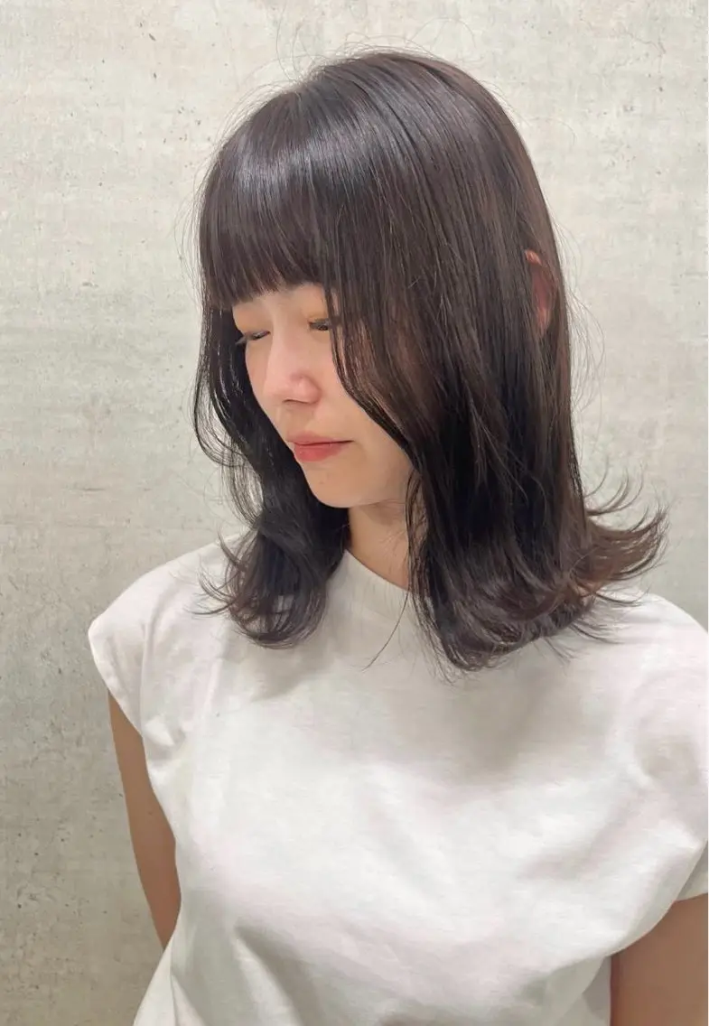 カラー 乙津 寧々のヘアスタイル
