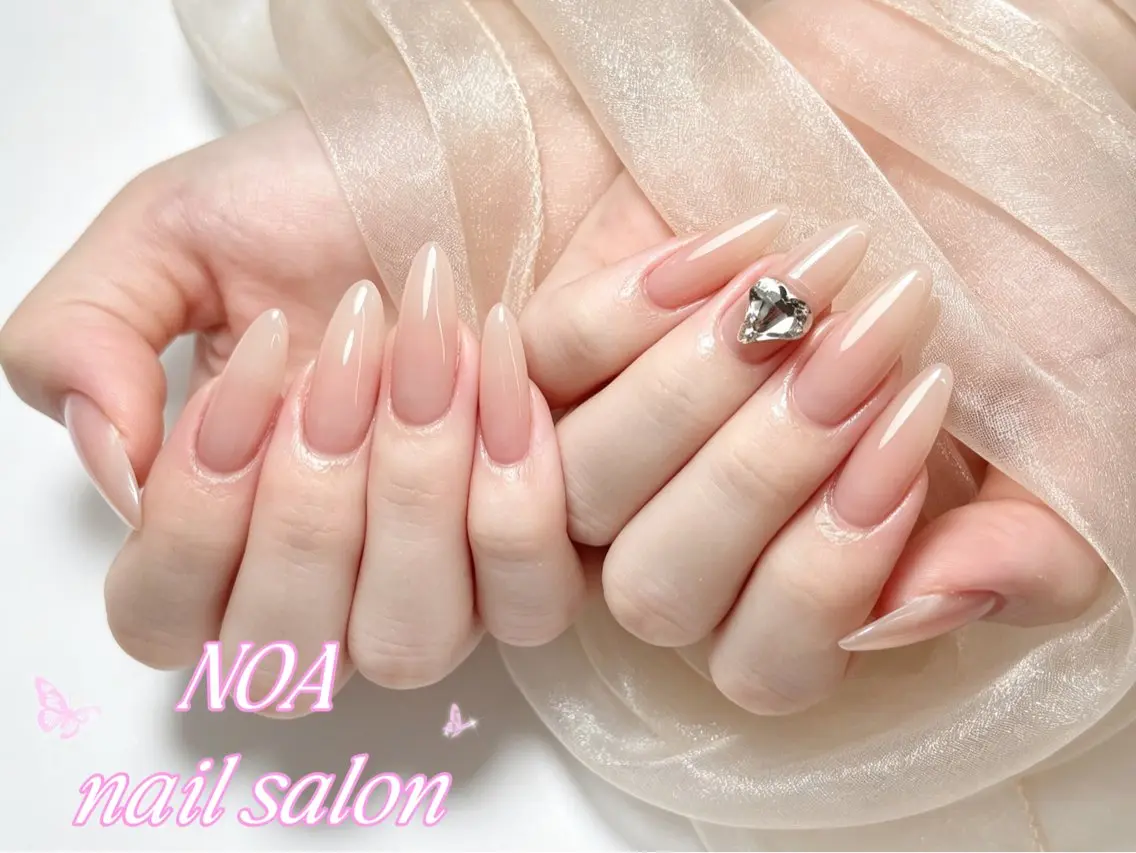 ロング ハンドネイル Noa Nail みつきのネイルデザイン
