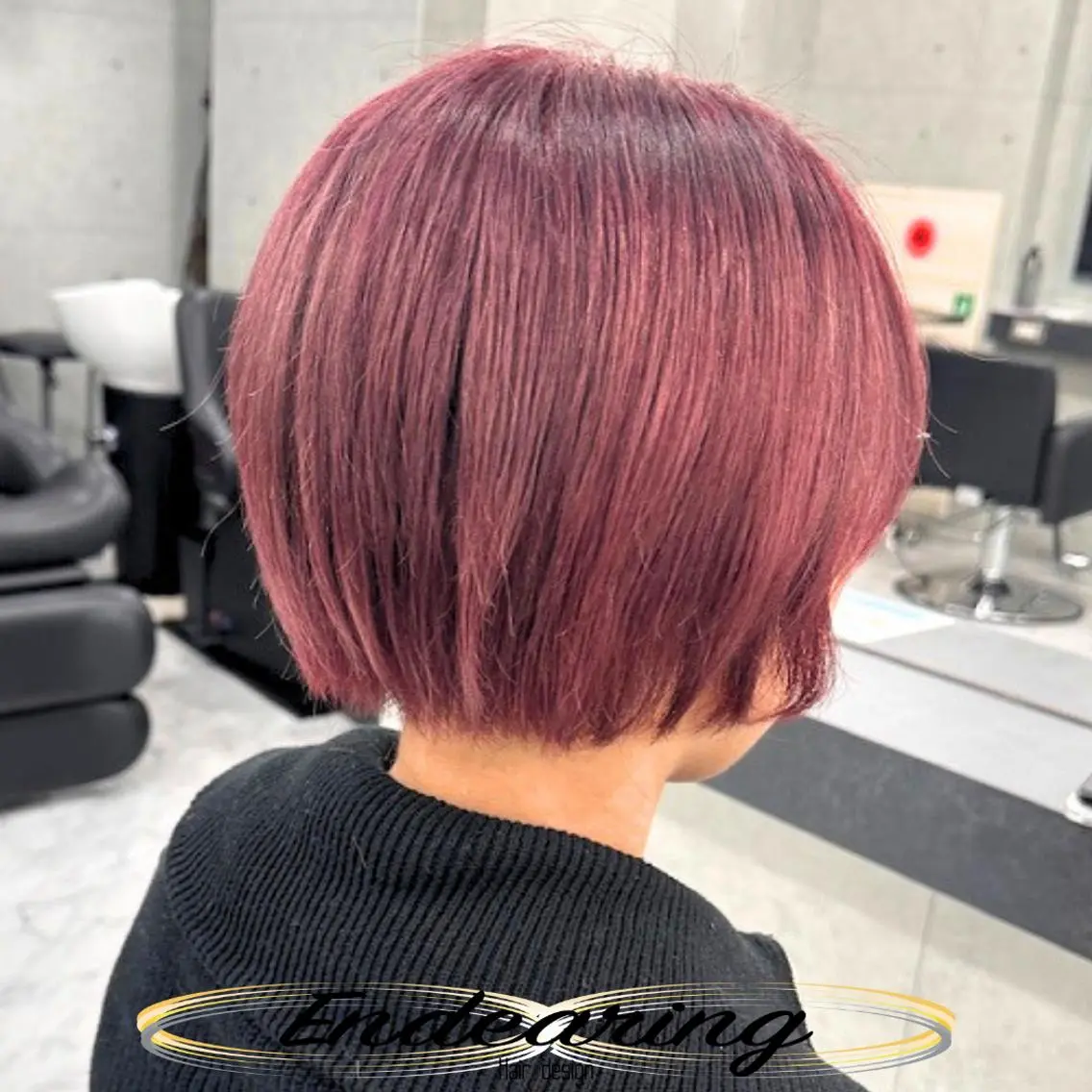 ショート ショートボブ ボブ ショートヘア カット ヘアカラー Endearing 銀座/YOKOのヘアスタイル