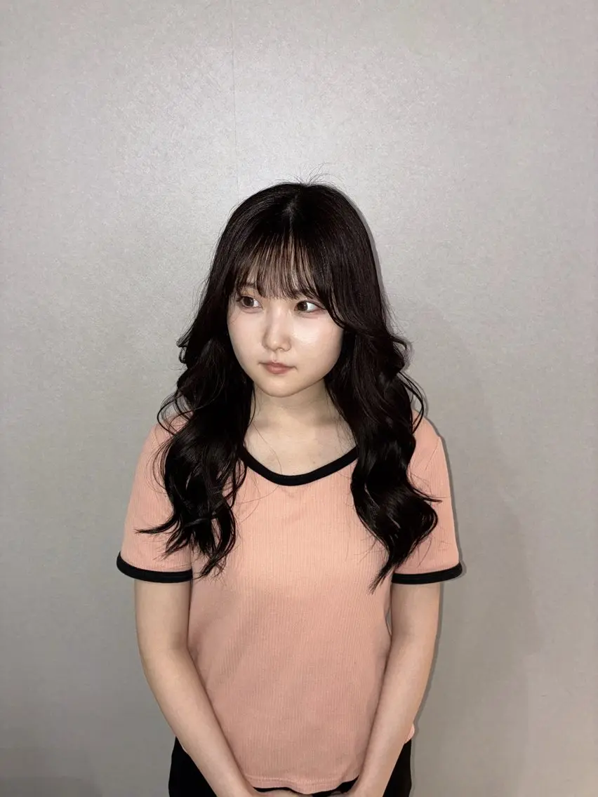 カラー ブラウンカラー 透明感カラー ハナダ メイのヘアスタイル