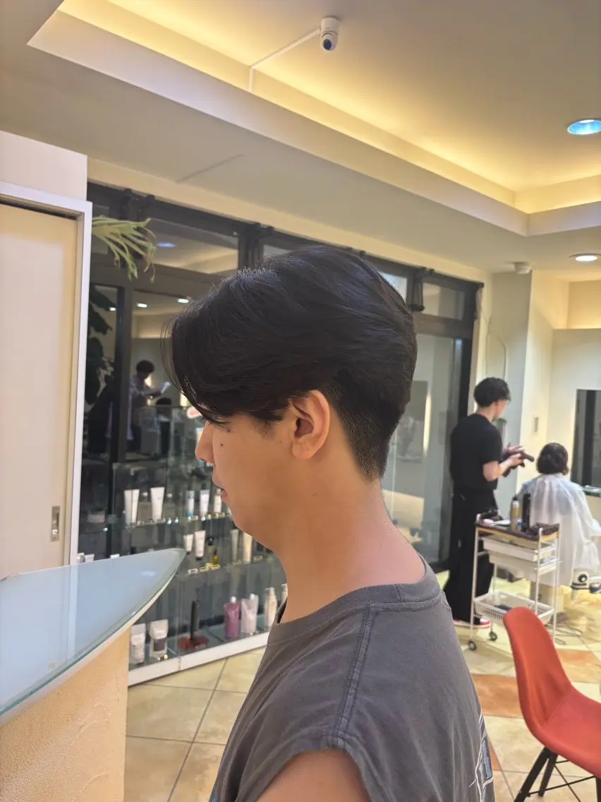ショート パーマ メンズ メンズパーマ ニュアンスパーマ カット パーマ メンズヘアカット特化 村上俊輔のヘアスタイル