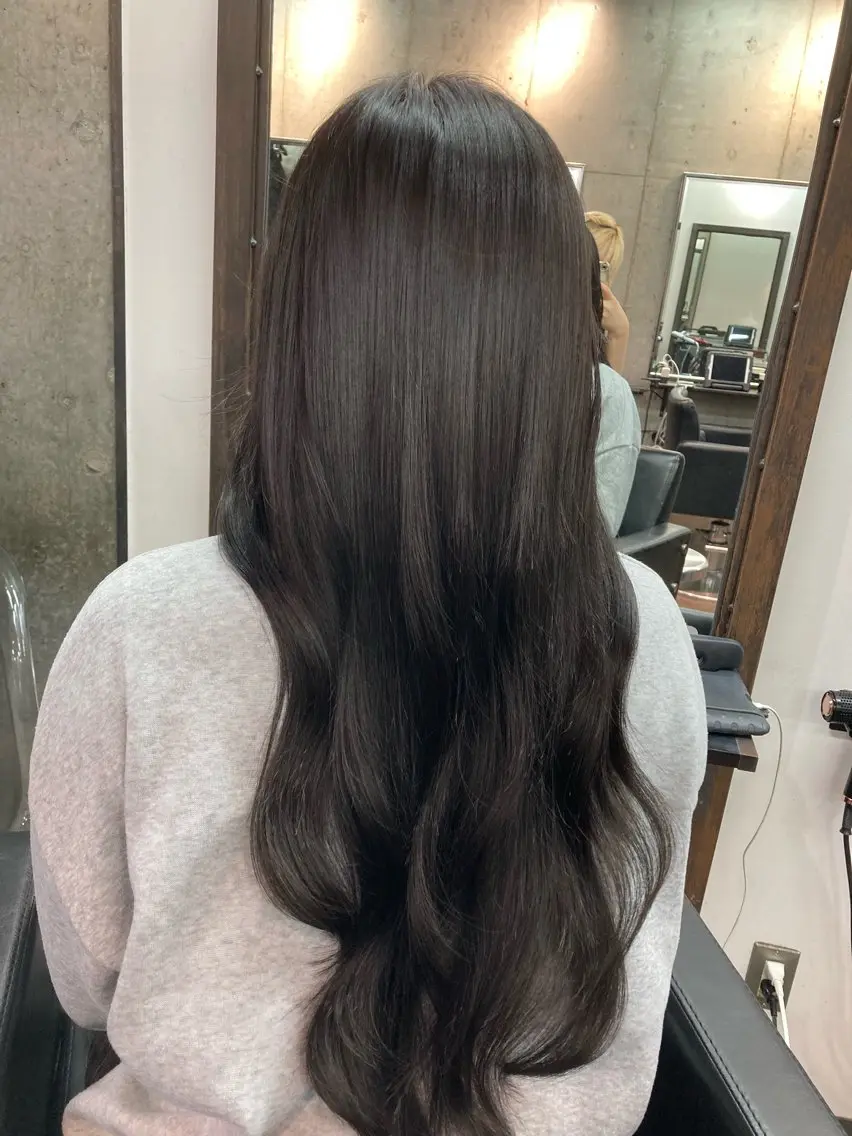 ロング カラー エクステ ✨最安値✨エクステ カラー🌼つきな🌼のヘアスタイル
