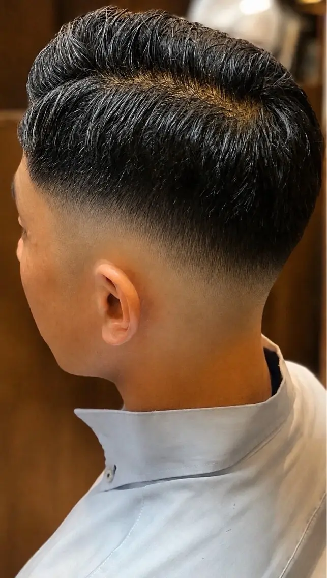 ショート 平井 沖昌のヘアスタイル