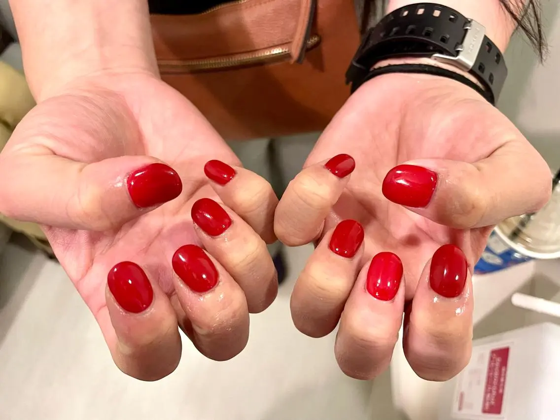 ネイル ワンカラーネイル haruka. nailsTOKYOのネイルデザイン