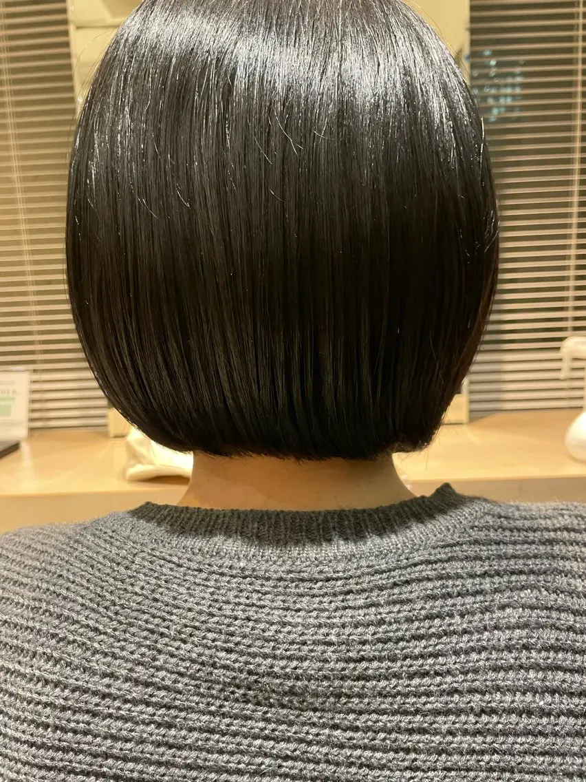 ショート ボブ 顔まわりレイヤー レイヤーカット トリートメント カット トリートメント ヘッドスパ ヘアセット 一箭 恵梧/ロングヘアのヘアスタイル