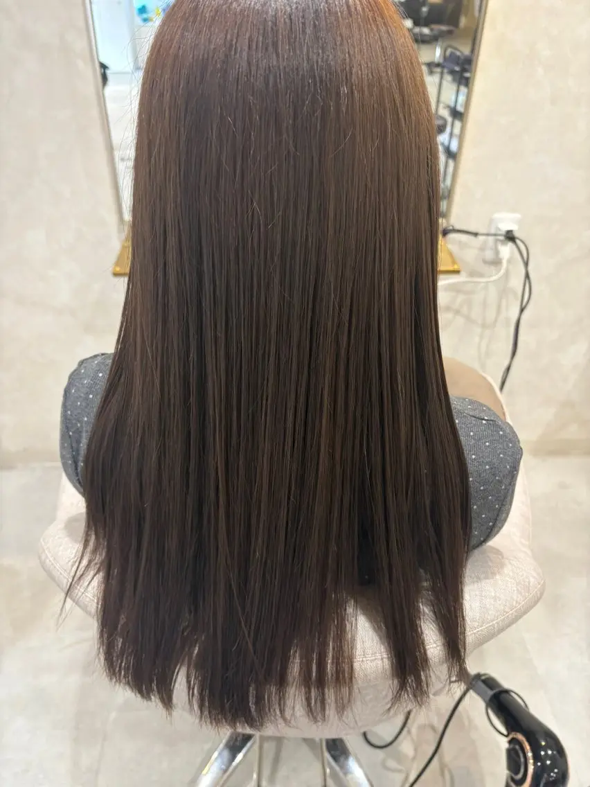 ロング ロング ヘアカラー 野崎 一成のヘアスタイル