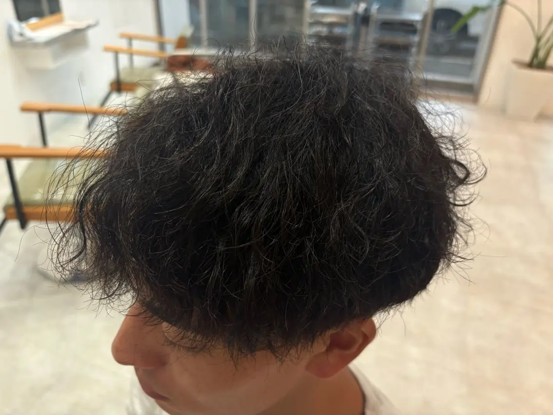 パーマ メンズ moi Blanc/ Aoyagiのヘアスタイル