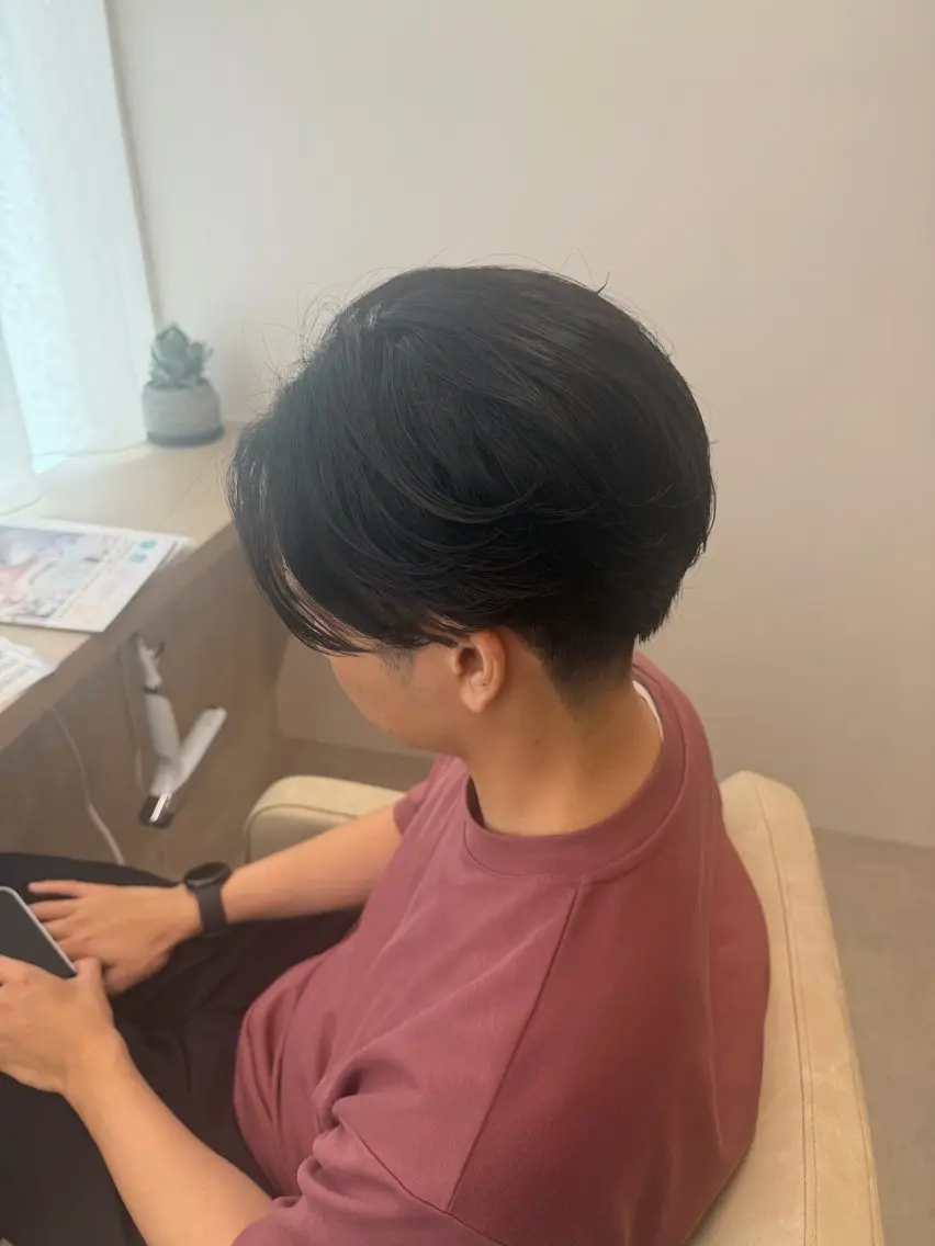 パーマ メンズ カット パーマ りん/ハイトーン💖 🌈髪質改善✨️浜松のヘアスタイル