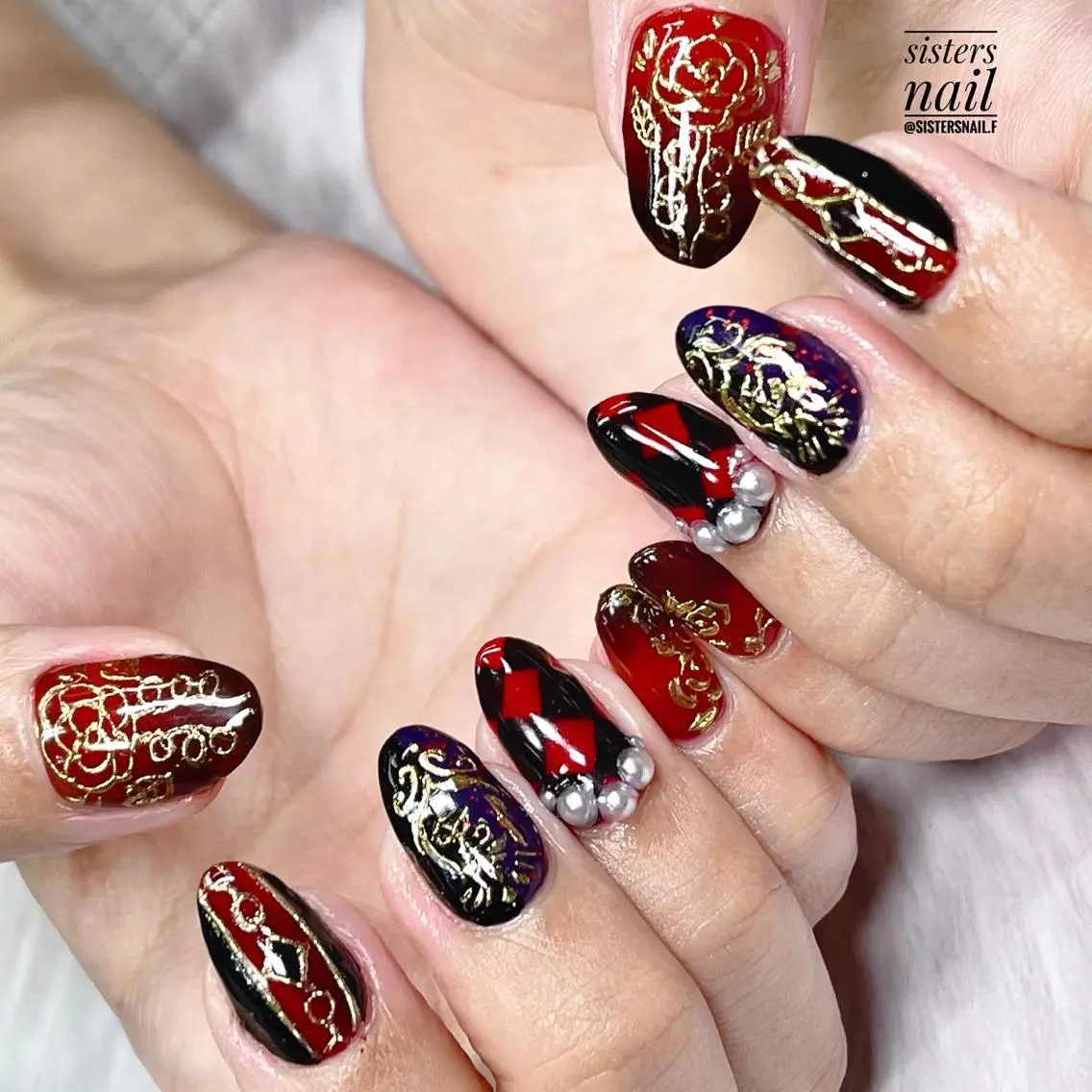 ネイル アートネイル sisters nail.fのネイルデザイン