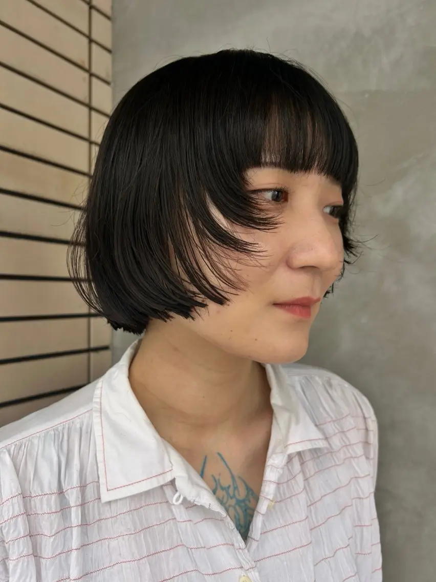 ショート カット トリートメント デザインパーマ/ カット/nanaのヘアスタイル