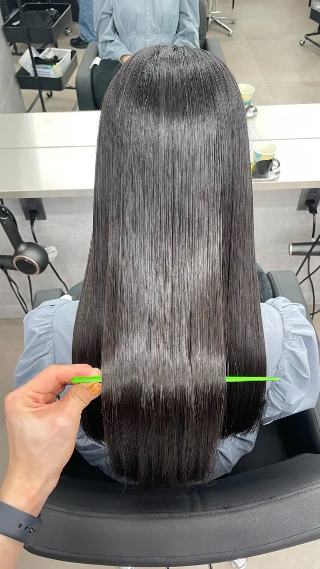 ロング カット 縮毛矯正 トリートメント CYNTHIADUE 店長| IRISUのヘアスタイル