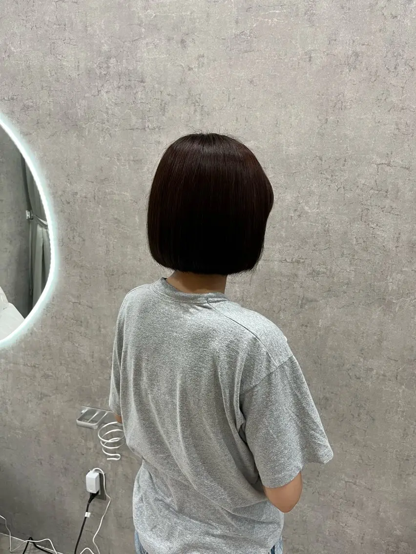 ボブ/毛先3cm以上きれる方/レディースカット💇🏻♀️の写真