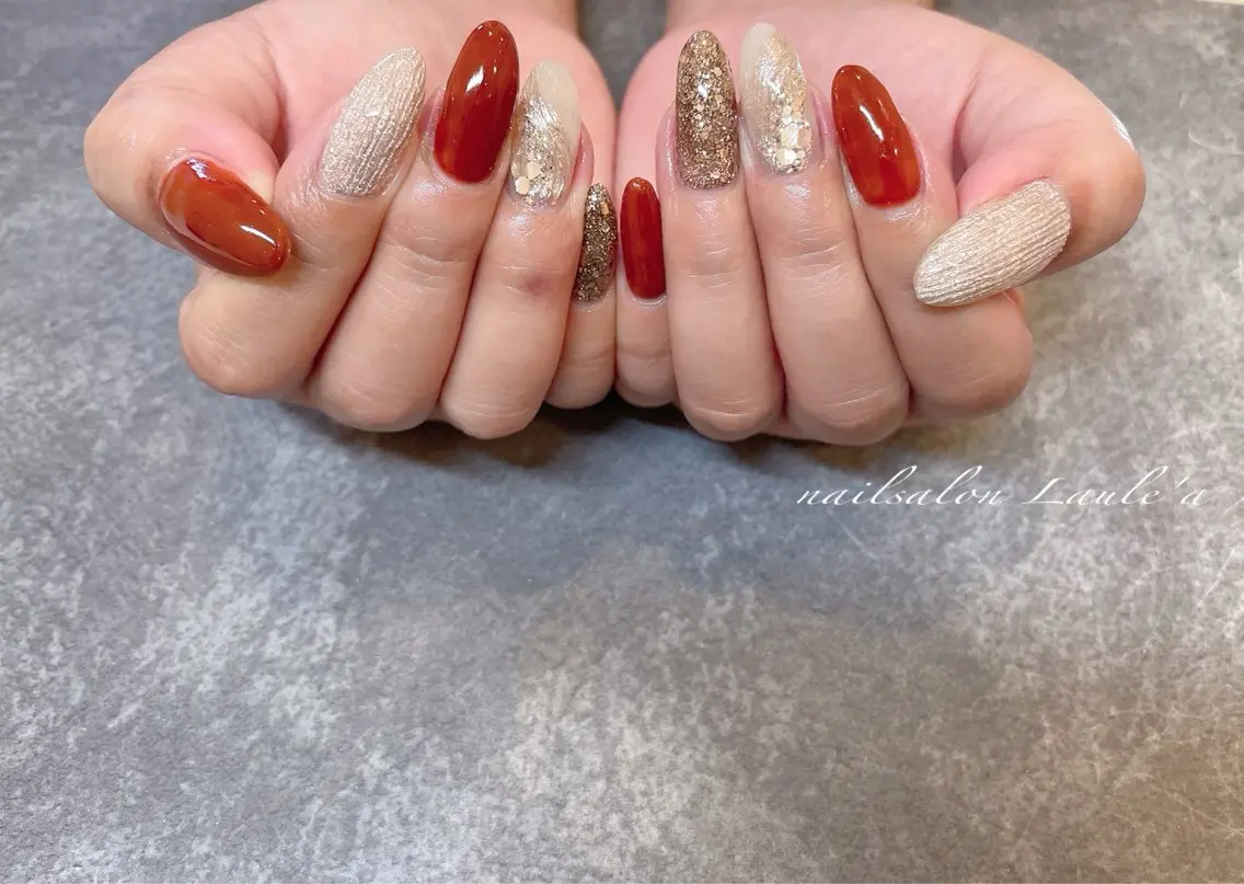 ネイル ハンドネイル nailsalon Laule'aのネイルデザイン
