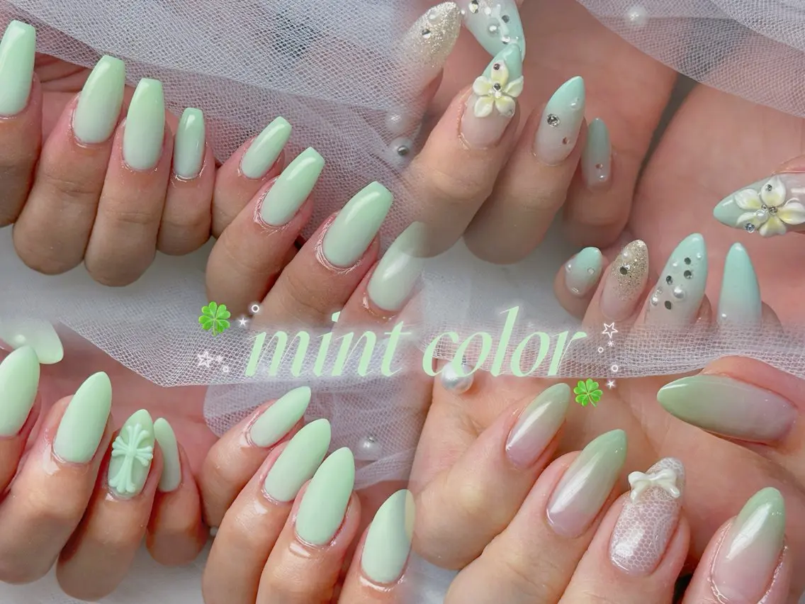 ネイル Queennail 北堀江AYAのネイルデザイン