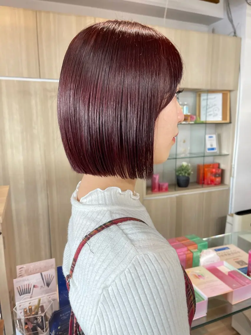ショート カラー 谷/ English okのヘアスタイル