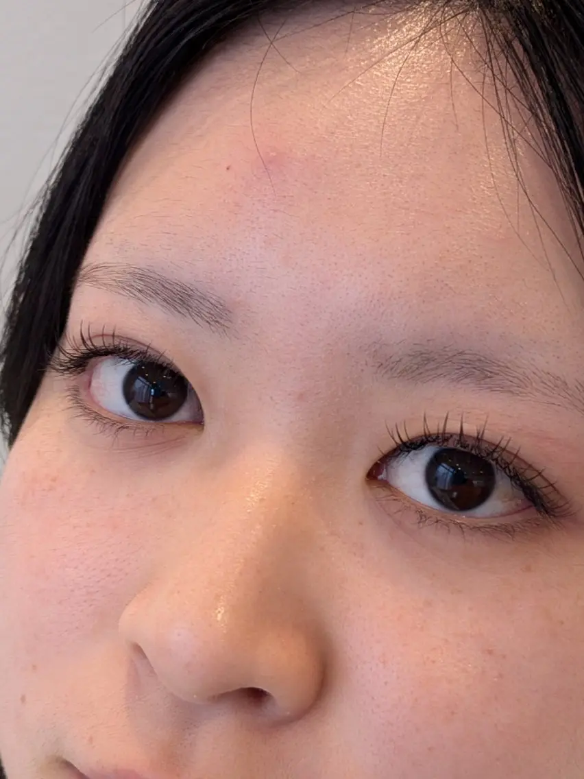 マツエク・マツパ Dカール フラットラッシュ eyes Oooのマツエク・マツパデザイン