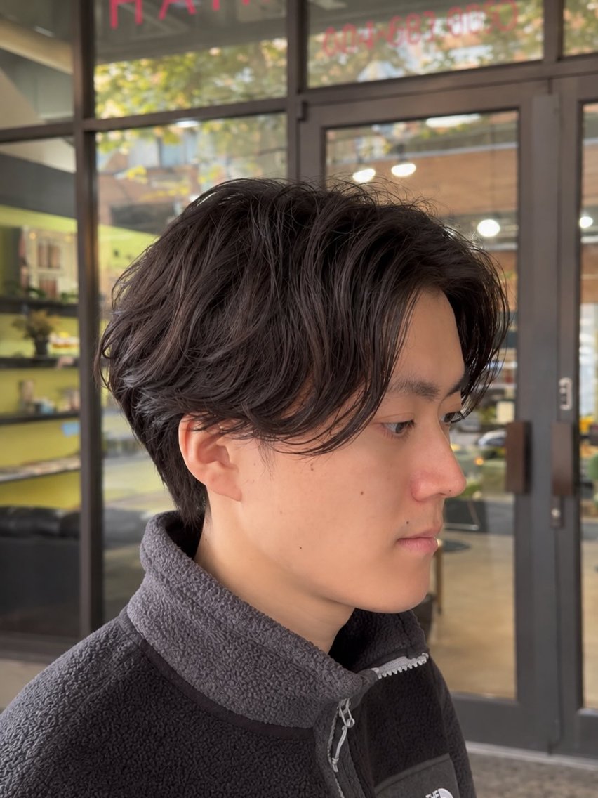 ショート パーマ メンズ メンズパーマ カット パーマ GAKU【メンズ カット/パーマ】のヘアスタイル