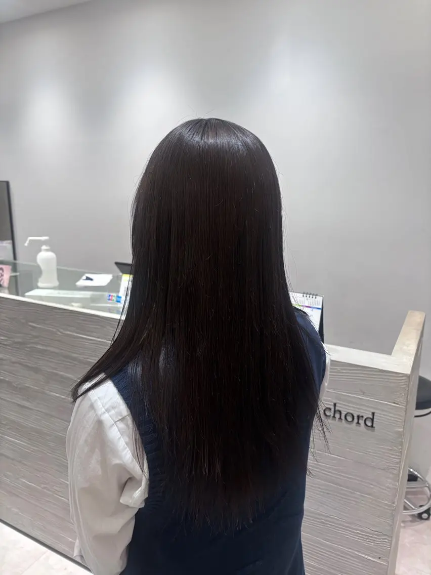 カラー 透明感カラー イシカワ ルナのヘアスタイル